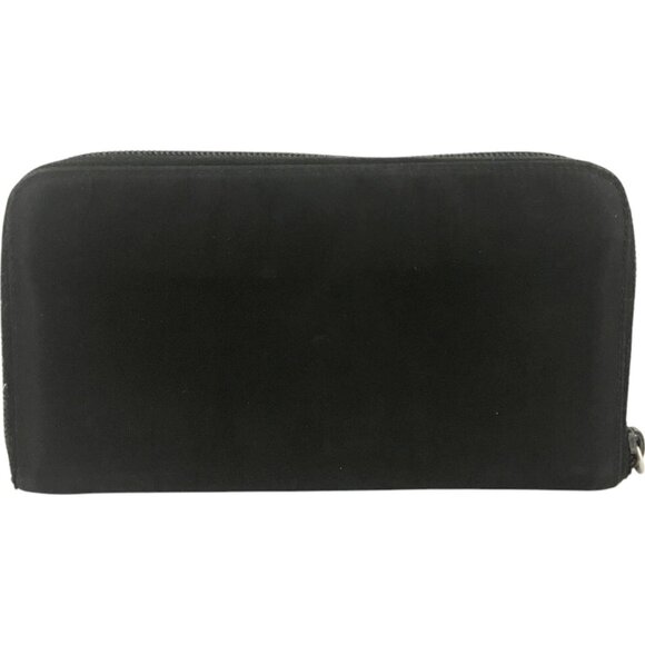 260173BO (L1) Prada Wallet Long Plate Black Nylon - Picture 2 of 10
